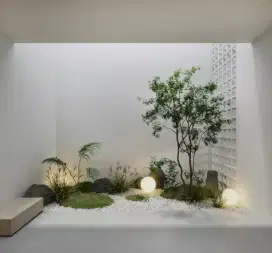 Jasa pembuatan taman kering taman minimalis dll #10
