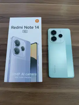 Redmi Note 14 5G 12/512 seken lengkap dan murah