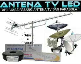 Ahli jasa pasang antena TV digital service parabola Kebayoran lama