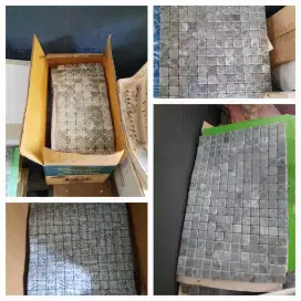 Mosaic/mozaik dinding,bahan keramik dan kaca