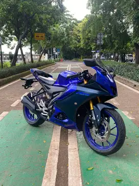 Yamaha R15 V4 155 VVA Connected Tahun 2023 NIK 2022 Warna Biru