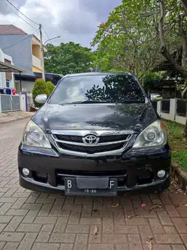 Toyota Avanza 1.3 G MT 2008 Hitam Pajak 10/25