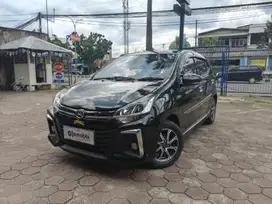 DP Rendah  6JT Daihatsu Ayla 1.2 R Bensin-MT 2022 Hitam