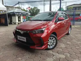 DP Rendah  8JT Toyota Agya 1.2 G Bensin-AT 2023 Merah