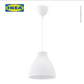 Lampu Gantung IKEA MELODI Putih 28cm