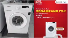 Cicilan dengan home credit lagi banyak promo nihh,cukup dengan KTP aja