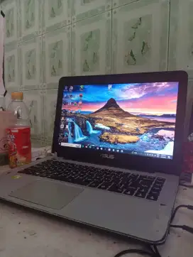 Jual murah laptop Asus A455L Ram 8Gb SSD 120 Hardisk 500Gb