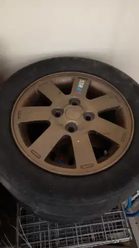 Dijual velg bekas mirage 2015 ori