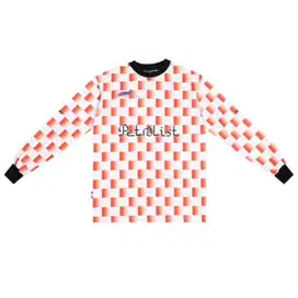 NEW TEE - PETROLIST LA STABILITE JERSEY - Red - Long Slevees  size M