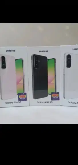 Kredit HP apa aja dr rumah,ACC baru ketoko,Samsung A56 5G Ram 8/256 GB