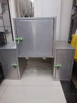 Jual lemari stainless utk jualan keliling