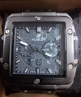 [NEW] JAM TANGAN PREMIUM HB SQUARE BANG QUARTZ