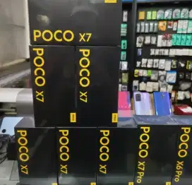 Murah new Poco X7 5G 8/256 resmi, bs kredit/bs TT