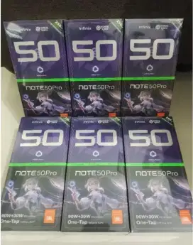 Murah new infinix Note 50 pro 8/256+ werless magcharge, bs kredit/TT