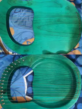 Harpa mini lyre 16 strings preloved complete set