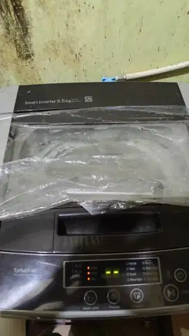 Dijual mesin cuci LG 1 tabung smart inverter 8,5kg