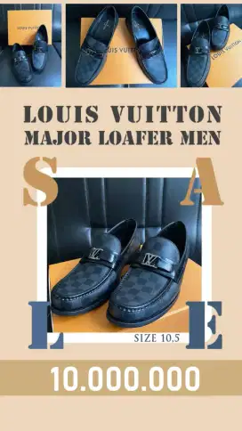 LV MAJOR LOAFER MEN SECOND (SIZE 10.5)
