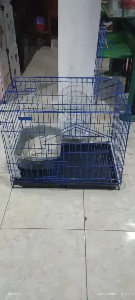 Kandang kucing UK 60cm merk acis