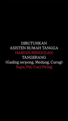 ART HARIAN NYAPU NGEPEL CUCI PIRING AJA FEE HARIAN LANGSUNG BAYAR