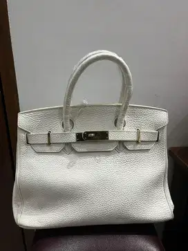 Hermes house of hello  Birkin Putih