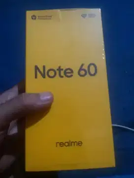 Realme not 60 6/128 new pabrikan