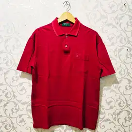 Kaos Polo Vintage Polo Shirt Pocket Munsingwear Grand Slam Penguin Ori