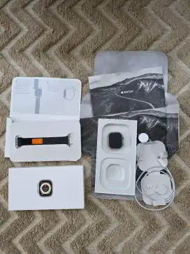 Apple watch ultra 1 like new mulus 98% bonus banyak