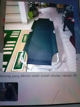 Dijual Folding (Velt) Bed baru