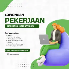 Lowongan Kerja Marketing International