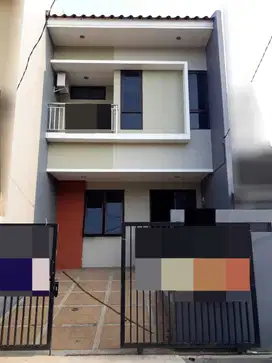 Rumah tingkat 2 kamar tidur furnish Gading Griya Kelapa Gading Jakarta