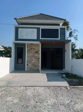 Rumah mewah mepet perumahan green menganti cuma 275jt