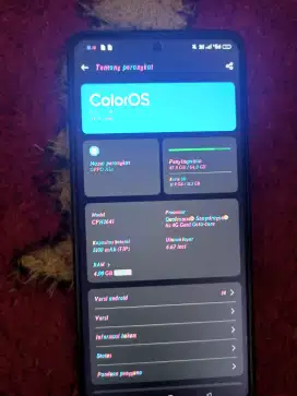 Di jual BU HP oppo A3x, ram 4+4/64, mulus, no minus, lokasi jakpus