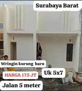 rumah murah 175jt nego . 5menit terminal benowo