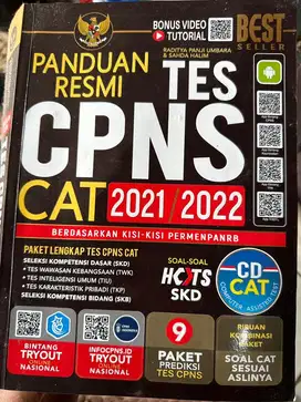 Di jual buku tes CAT
