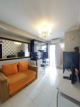 di sewakan type 2 br tower alamanda good view bassura city apartemen