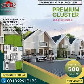 Dijual Rumah Modern Dekat UNS Solo