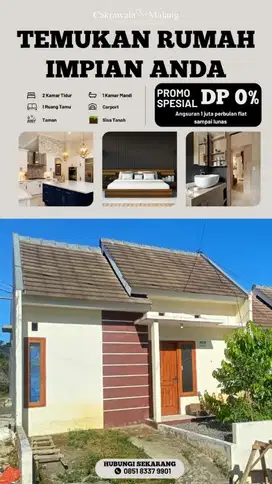 Kesempatan Emas Miliki Rumah Strategis Tanpa DP