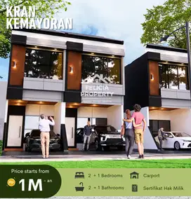 DIJUAL RUMAH CANTIK 2 LANTAI DI KEMAYORAN JL KRAN JAKARTA PUSAT DKI
