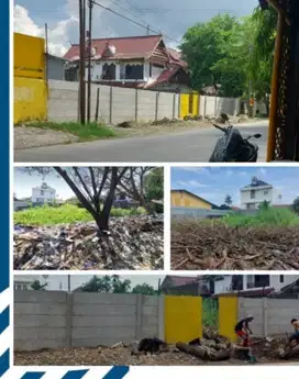 tanah di tengah kota