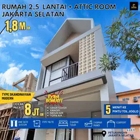 Rumah Cantik Ekslusif di Pusat Kota Bisnis