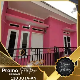 Rumah murah 2 kamar akses strategis 5 menit dari 130 jutaan