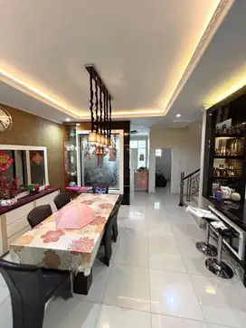 Hadap Utara Timur Rumah Garden House Pik Ukuran 8x17