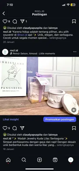 Packing dan finishing online shop