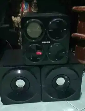 Compo micro Philips component system' normal semua ok bluetooth