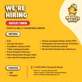 Staff Operational - Truffle Belly Margonda Depok