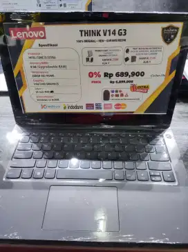 Cicilan 0% Laptop Lenovo Think V14 G3