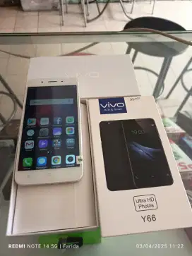 Vivo Y66 4/64gb bekas fullset normal bisa TT