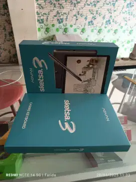Advan sketsa 3 6/128gb baru garansi resmi bisa TT kredit with keyboard