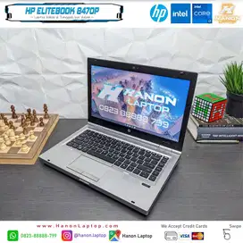 Laptop HP Core i7 Ram 16GB SSD 256GB Cocok Kantoran Desain Editing