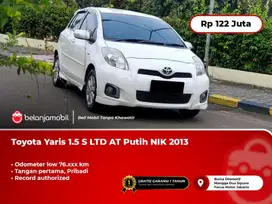 [ LOW KM ] Toyota Yaris 1.5 S LTD AT Putih NIK 2013/2014